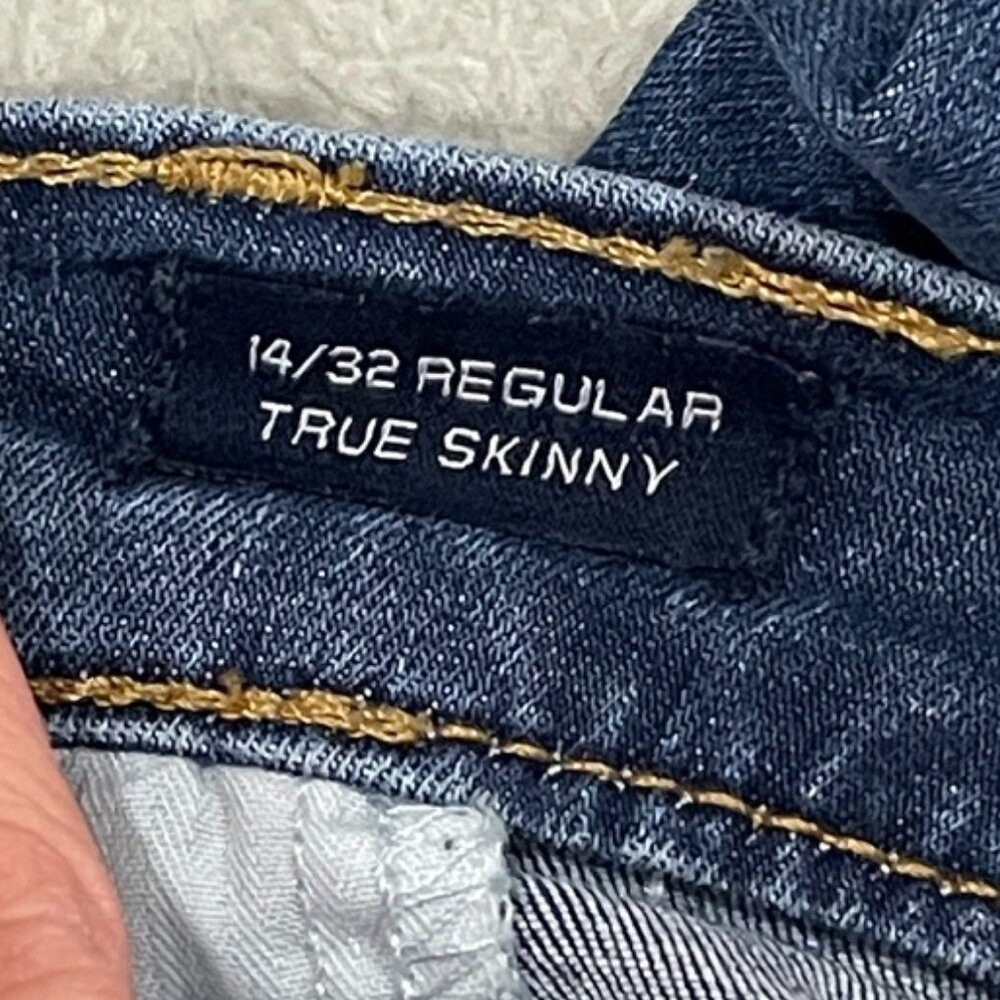 Gap Mid-Rise True Skinny Jeans Size 14/32 - Picture 6 of 11